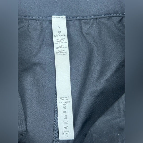 Lululemon Essential High Rise Trouser Pants Tapered Leg W5CI3S DarkAcademia - Picture 10 of 15